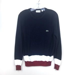 Lacoste | Crew Neck Block Sweater